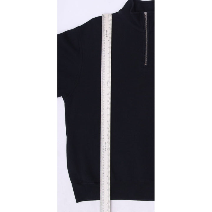 Vintage Polo By Ralph Lauren Quarter Zip Black Sweater L | Migration_Jumper & Knitwear RL Collection - View 7 | Fashion Rerun
