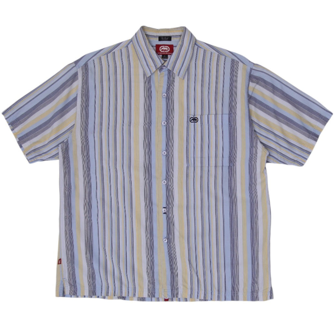 Shop Mens Ecko Unltd The Knute Striped Button Down Shirt Size l