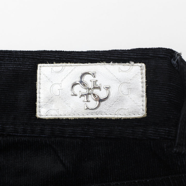 Y2K Ladies Guess Jeans "Daredevil" Bootcut Corduroy Pants Size 27