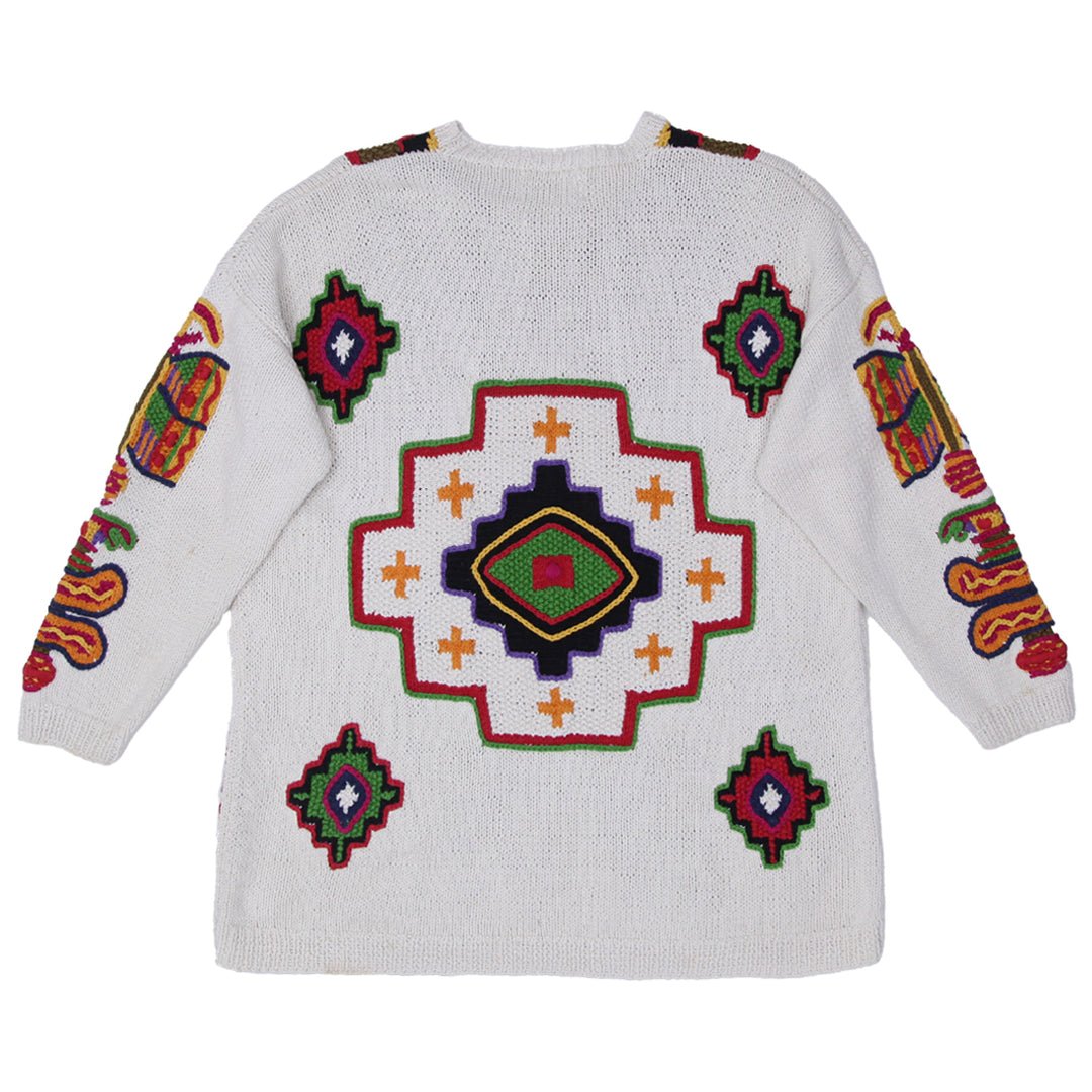 Vintage Knitting Needles Knitted by Hand Sweater Ladies - Fashion Rerun Vintage Migration_Sweaters