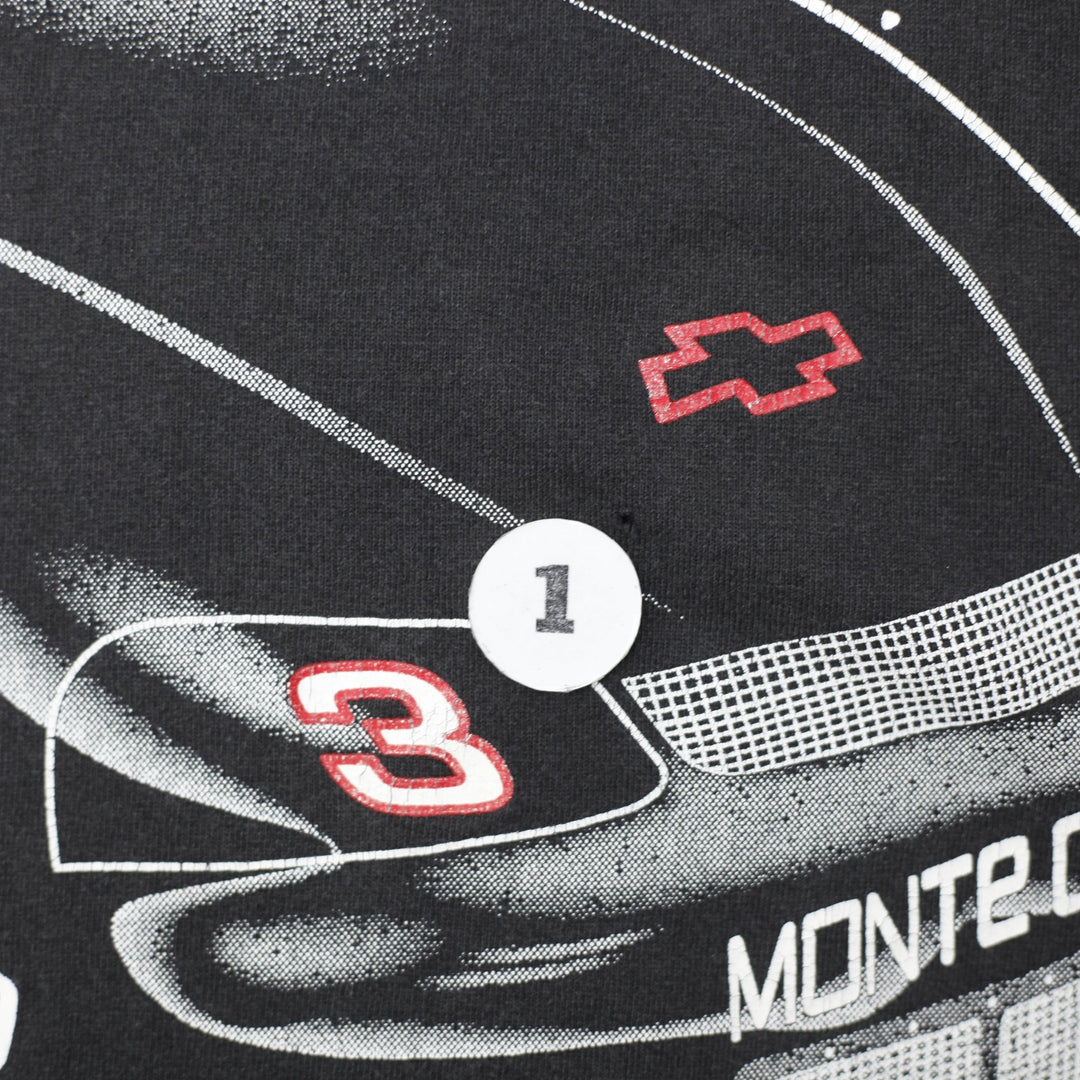 Vintage 90s NUTMEG Dale Earnhardt Sr. #3 NASCAR "The Intimidator" Made in USA L | Migration_T-Shirts - View 6 | Fashion Rerun
