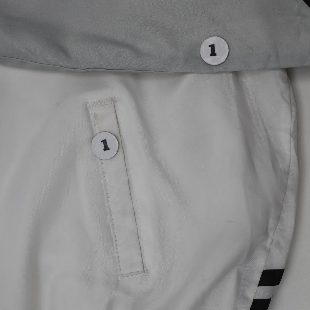 Vintage 90s Chalk Line Los Angeles/Oakland Raiders Fanimation Bomber Jacket XL