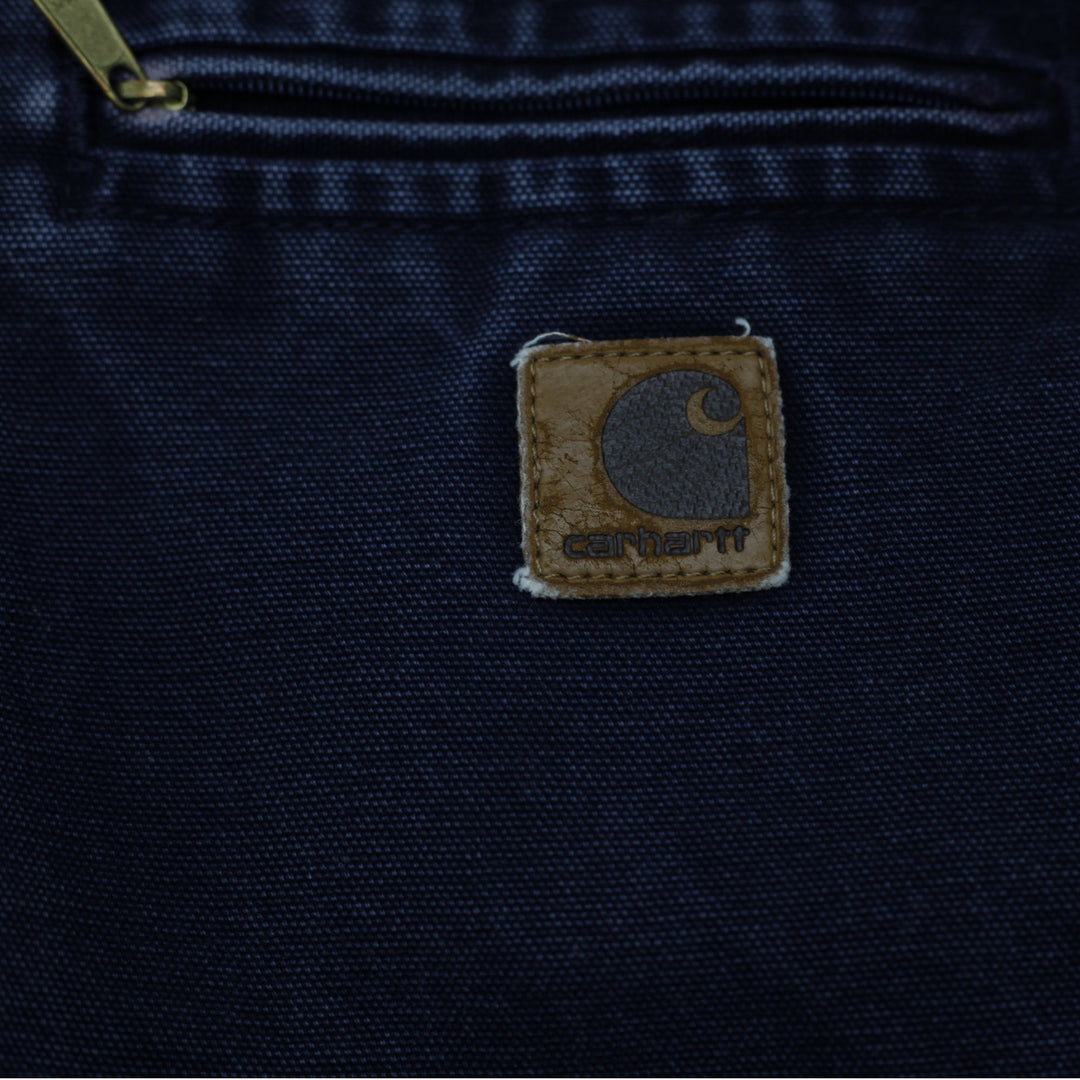Mens Carhartt J141 MDT Sierra Jacket Midnight Navy, Sherpa Lined Size XL