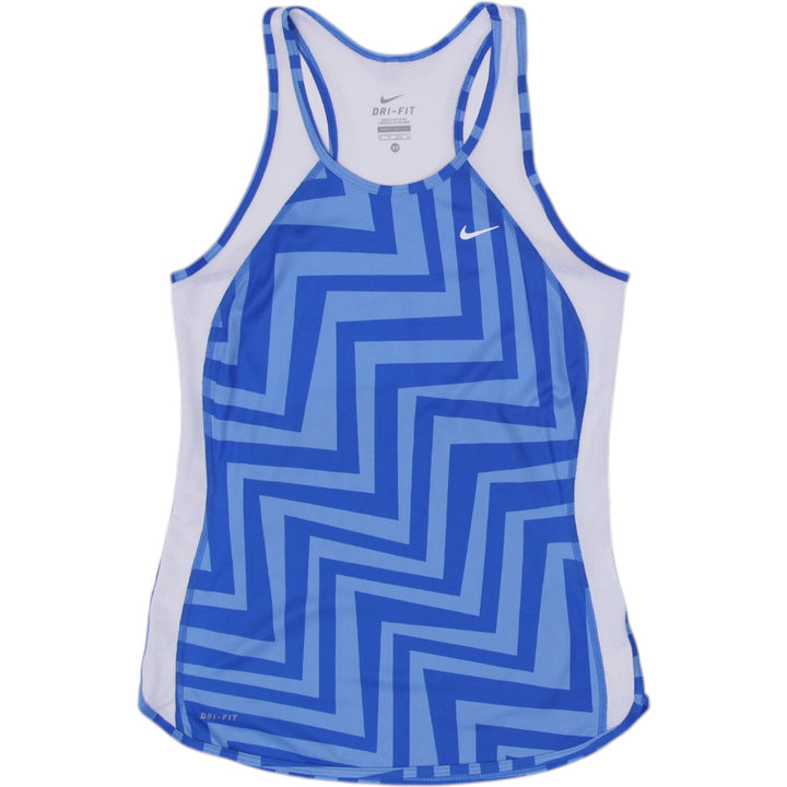 Ladies Nike Dri-FIT Pattern Breathable Sportswear Tank Top Size XS