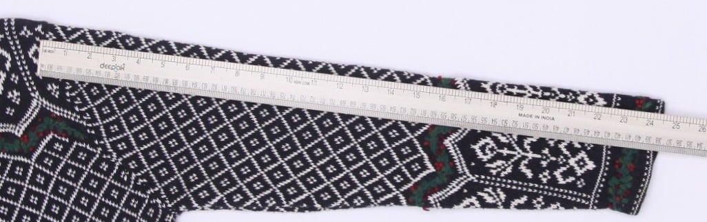 Vintage Talbots Nordic Fair Isle 100% Cotton Sweater | Migration_Jumper & Knitwear - View 8 | Fashion Rerun
