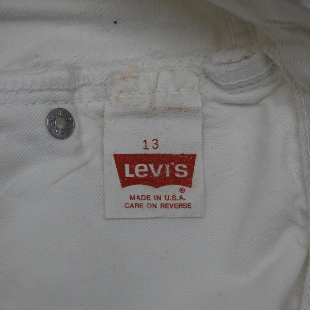 Levi's Off White Straight Jeans Size 13 | Migration_Jeans MJ DROP - Back View | Fashion Rerun