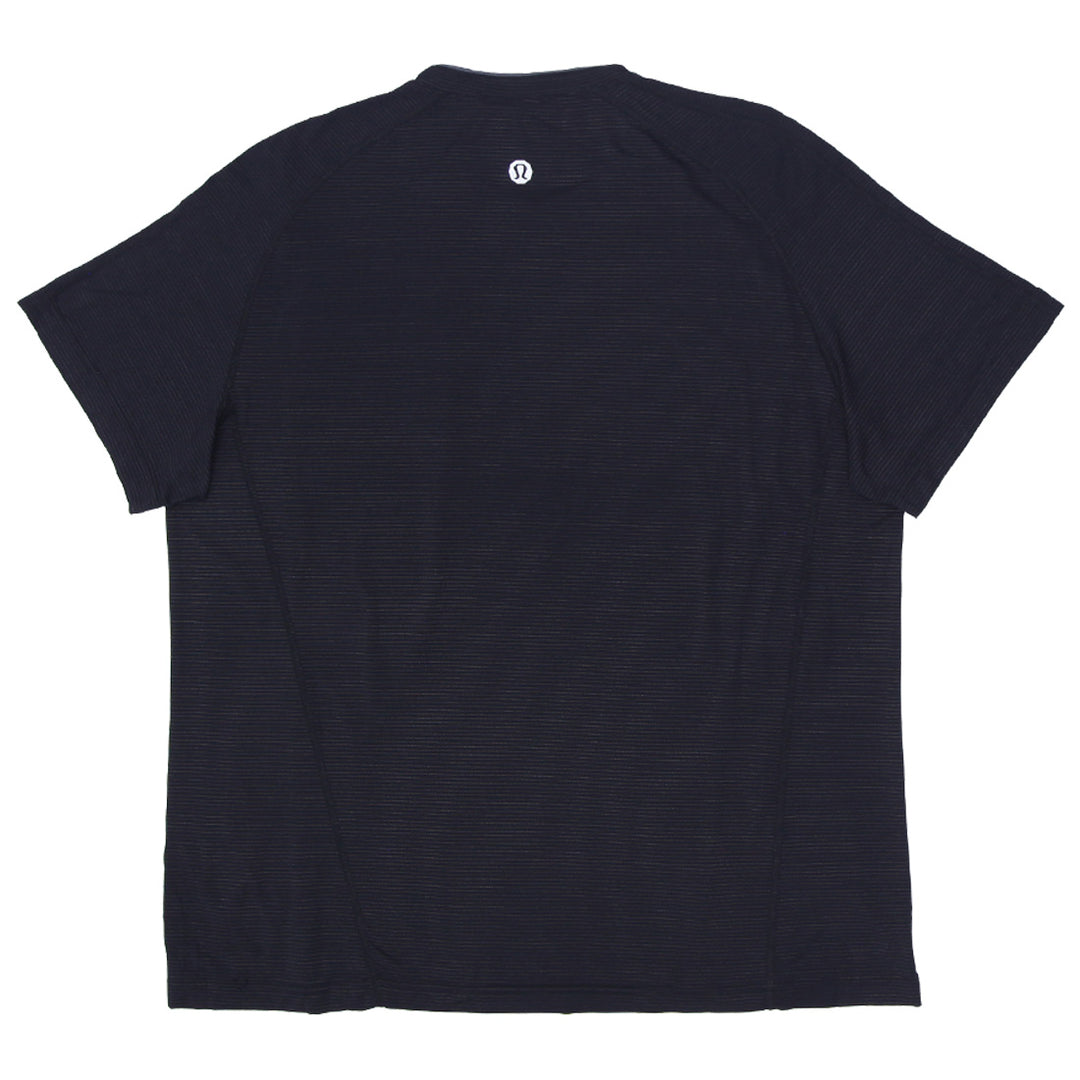Mens Lululemon Short Sleeve T-Shirts Black - Fashion Rerun Vintage Migration_T-Shirt