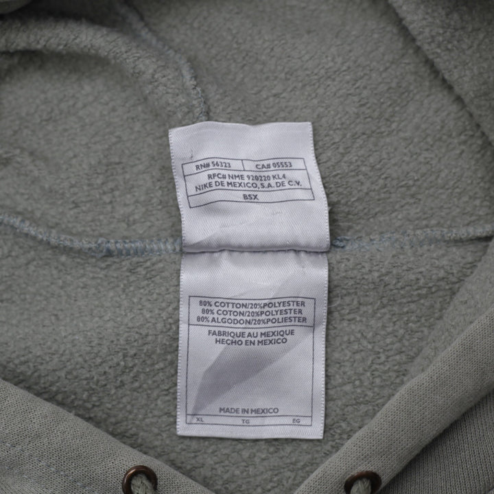 Vintage Nike Embroidered Center Swoosh Logo Pullover Hoodie XL | Migration_Hoodies - Detail View | Fashion Rerun