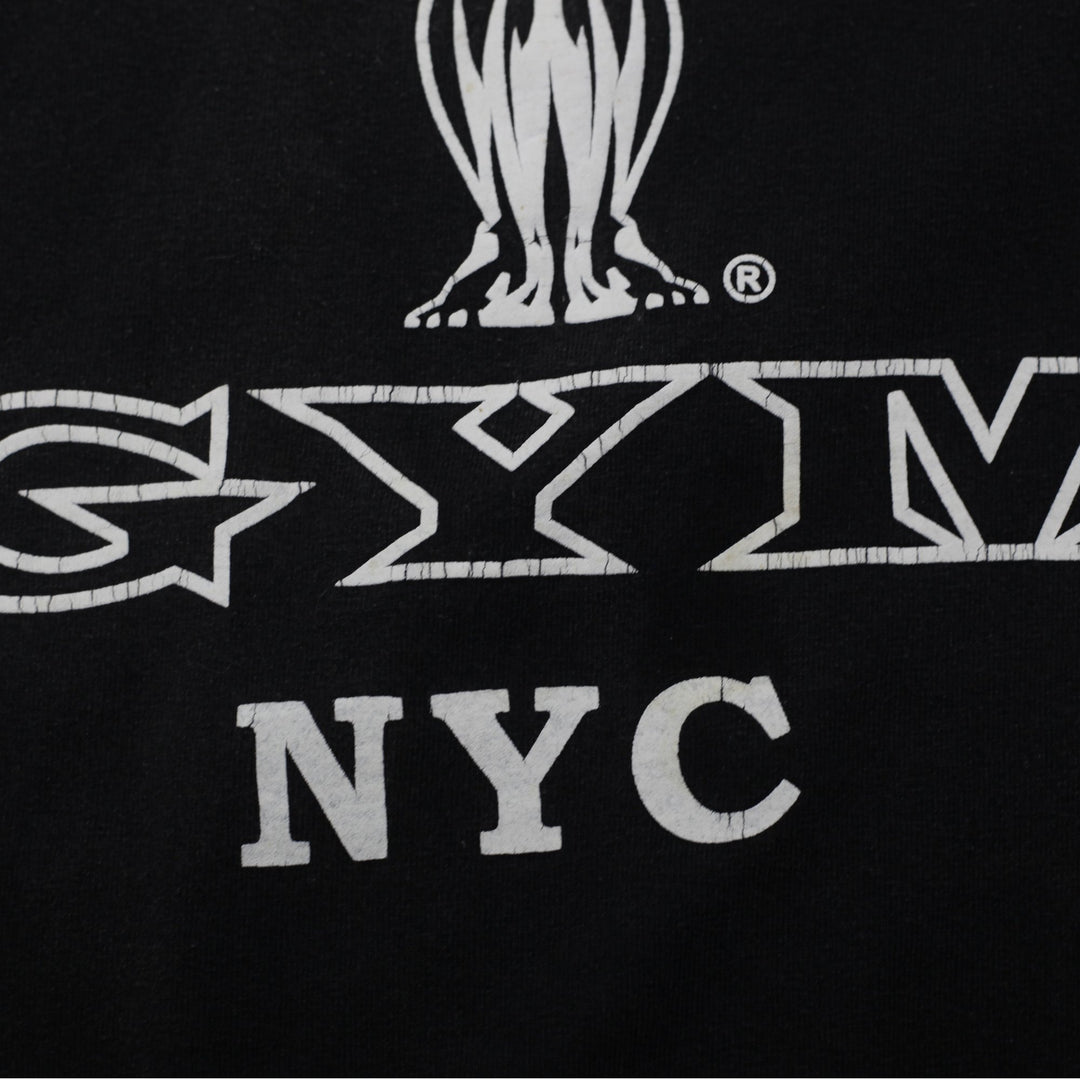Vintage 90s Gold's Gym NYC "Muscle Joe" T-Shirt USA Made Size L