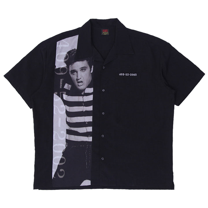 Mens Elvis Presley By Steady Button Up Shirt
