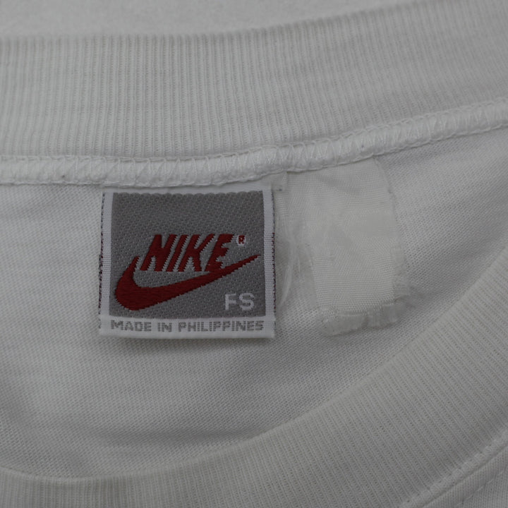 Vintage 90s Nike Jordan Graphic T-Shirt Size FS | Migration_T-Shirts - Back View | Fashion Rerun