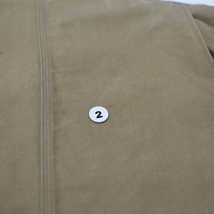 Vintage 90s Carhartt C01 BRN Blanket Lined Jacket Size 50