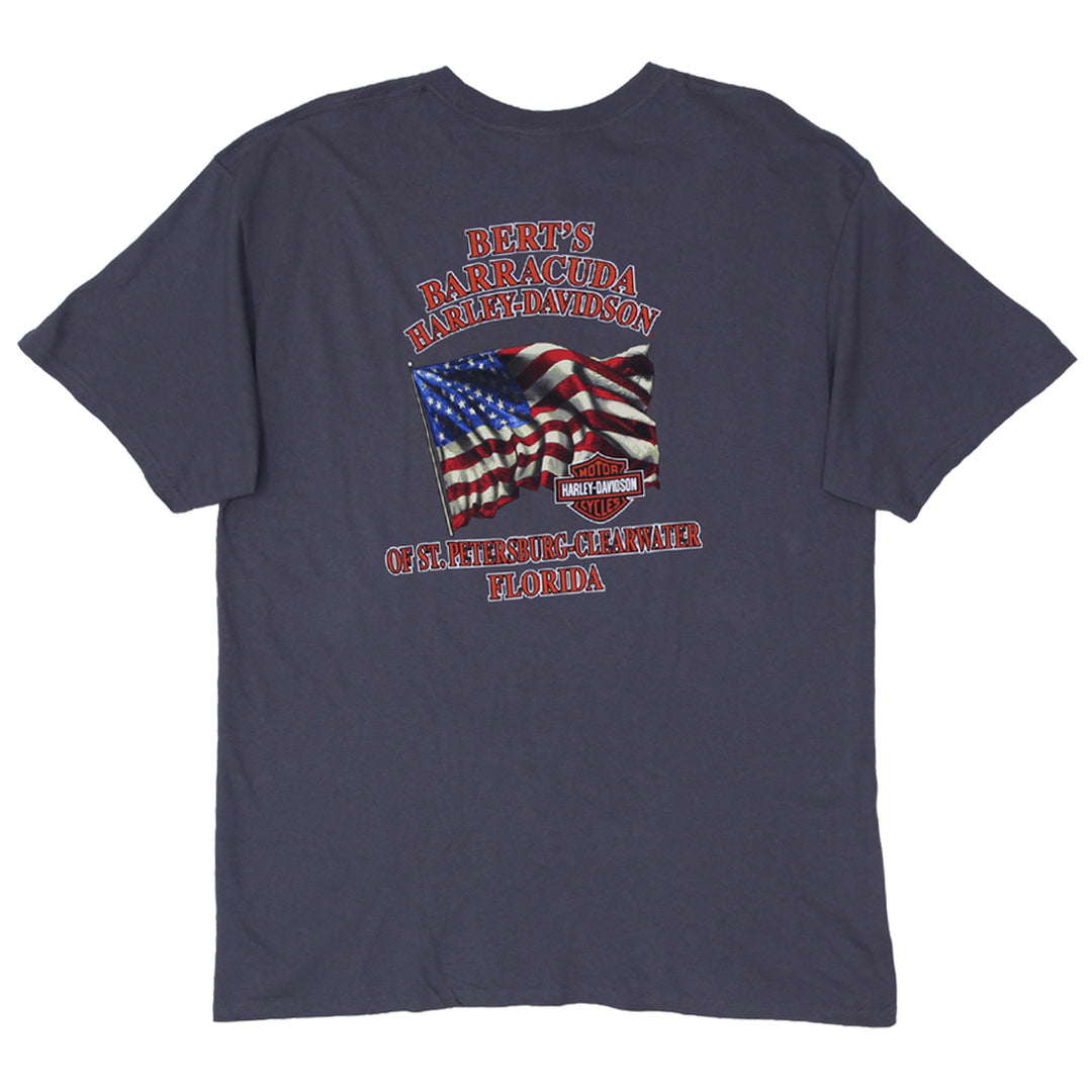 Mens Harley Davidson Bert's Barracuda T-Shirt - Fashion Rerun Vintage Migration_T-Shirt