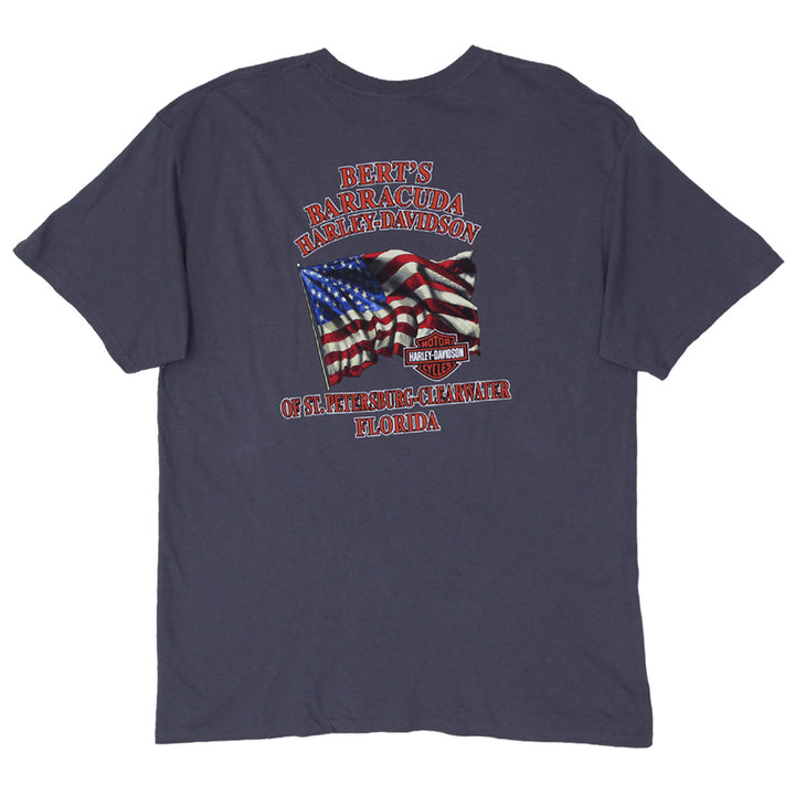 Mens Harley Davidson Bert's Barracuda T-Shirt - Fashion Rerun Vintage Migration_T-Shirt