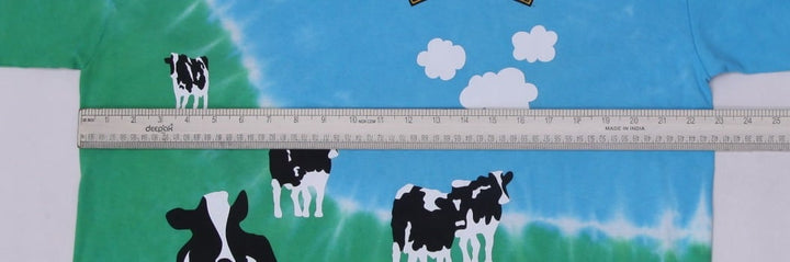 Vintage 90s Liquid Blue Ben and Jerry's Ice Cream Tie-dye T-shirt | Migration_T-Shirts - Alternate View | Fashion Rerun