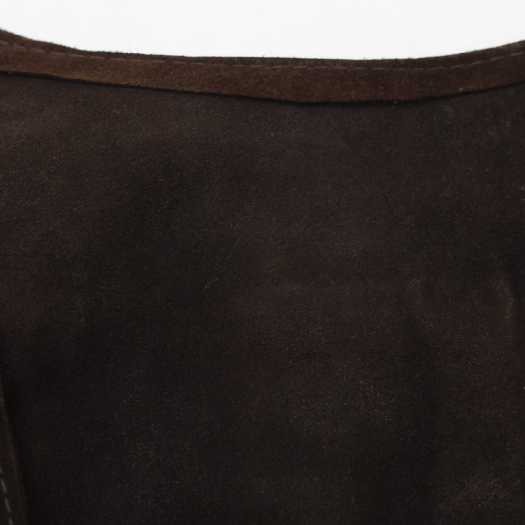 Vintage Ladies Suede Fringe Vest