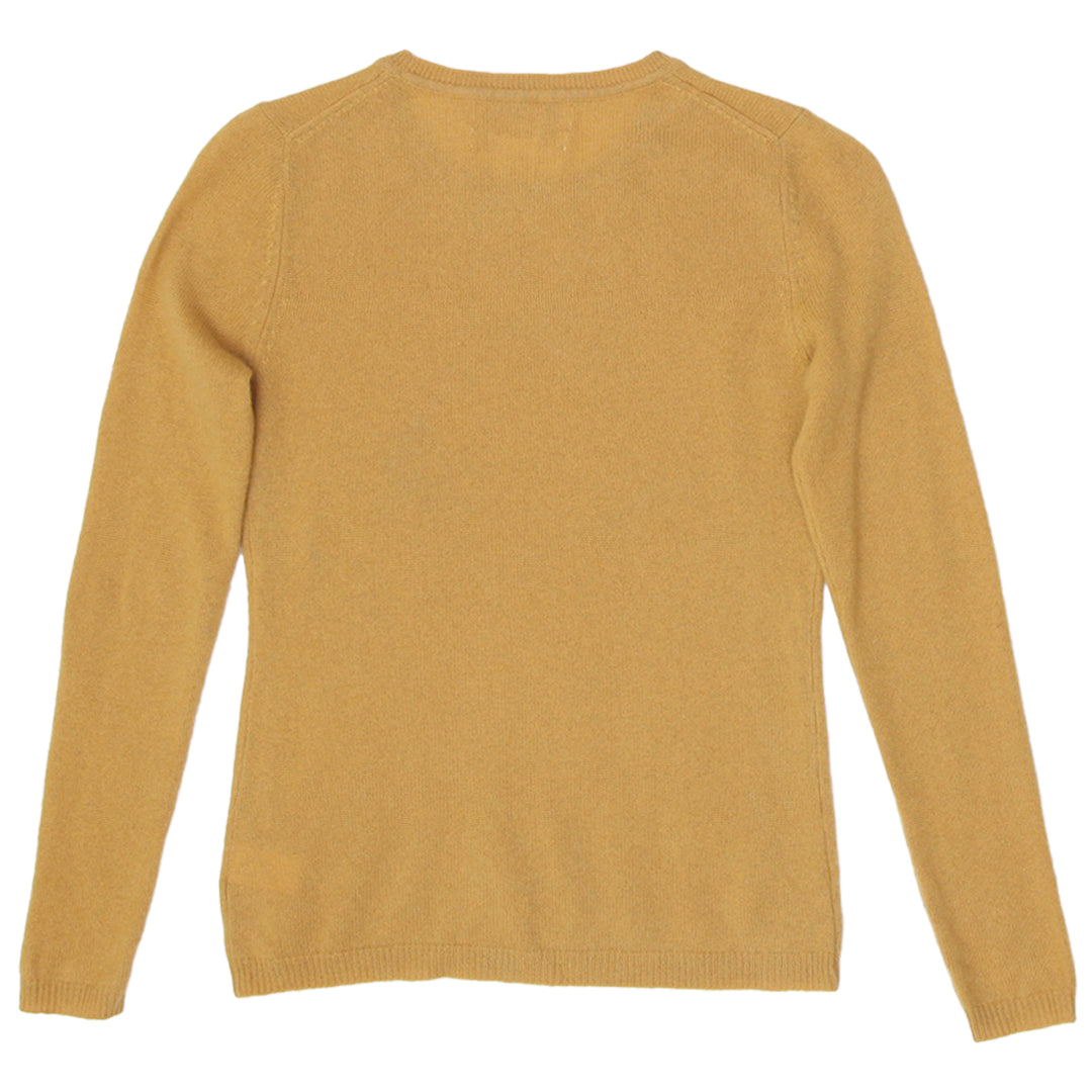 Ladies Ellen Tracy 100% Cashmere Long Sleeve Sweater