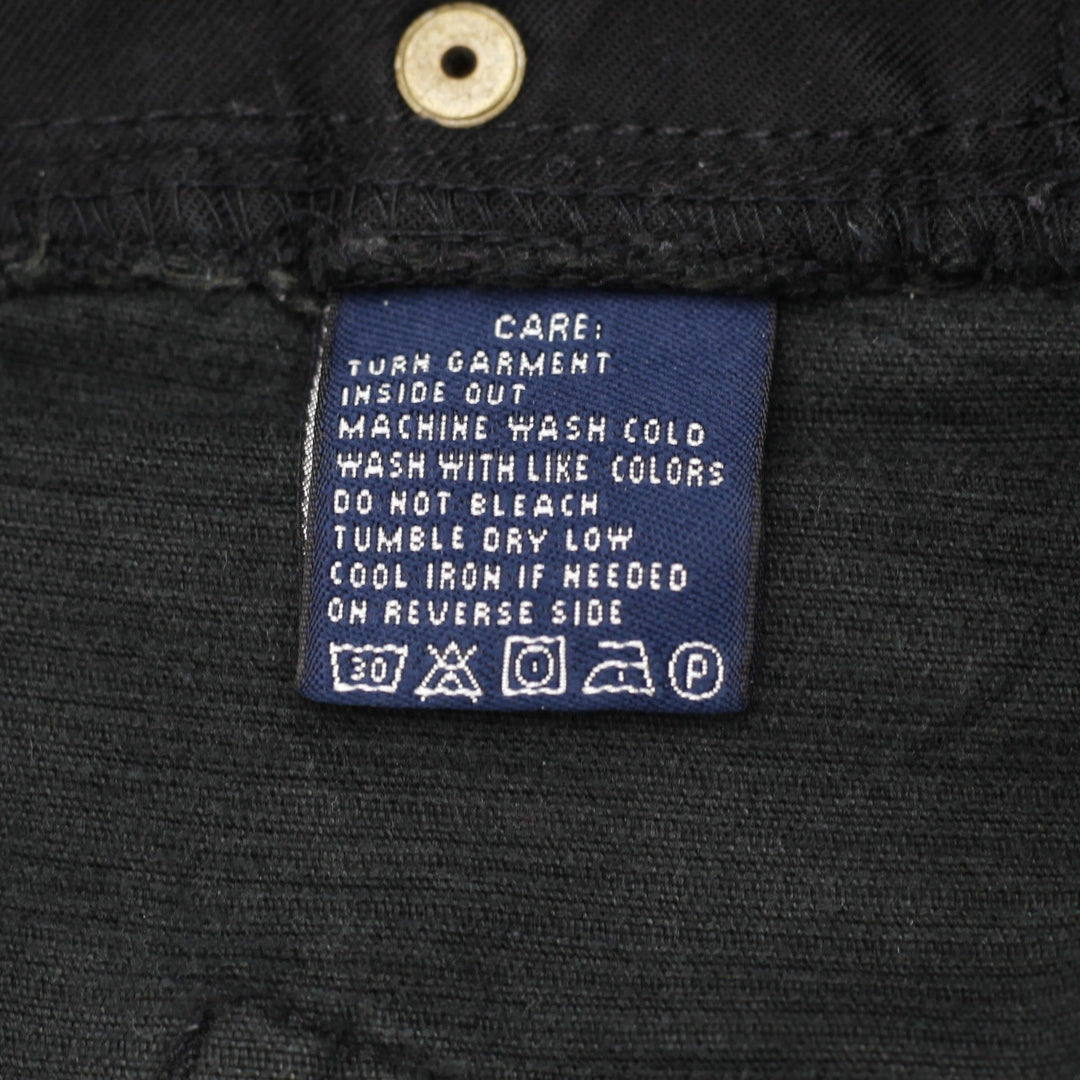 Ladies Ralph Lauren Sport Black Corduroy Casual Style Pants Size 8