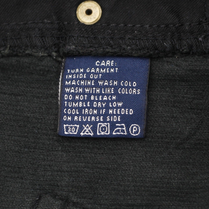 Ladies Ralph Lauren Sport Black Corduroy Casual Style Pants Size 8