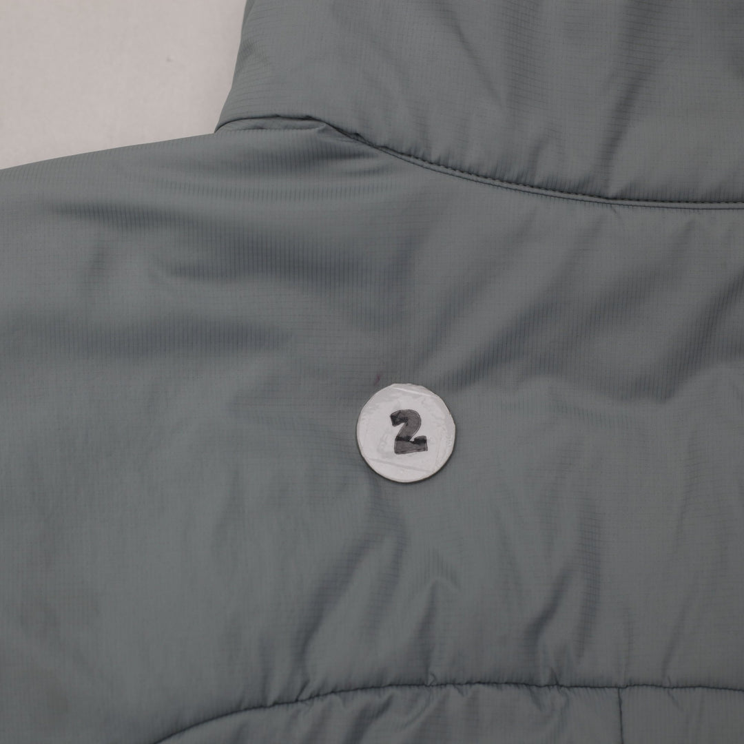 Ladies Arc'teryx Gray Light Blue Insulated Zipper Lightweight Jacket XS | Migration_Jackets - View 11 | Fashion Rerun