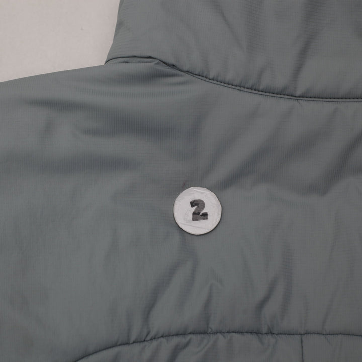 Ladies Arc'teryx Gray Light Blue Insulated Zipper Lightweight Jacket XS | Migration_Jackets - View 11 | Fashion Rerun