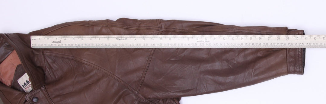 Vintage Casual Coat Leather Jacket Size L | Migration_Jackets - View 15 | Fashion Rerun