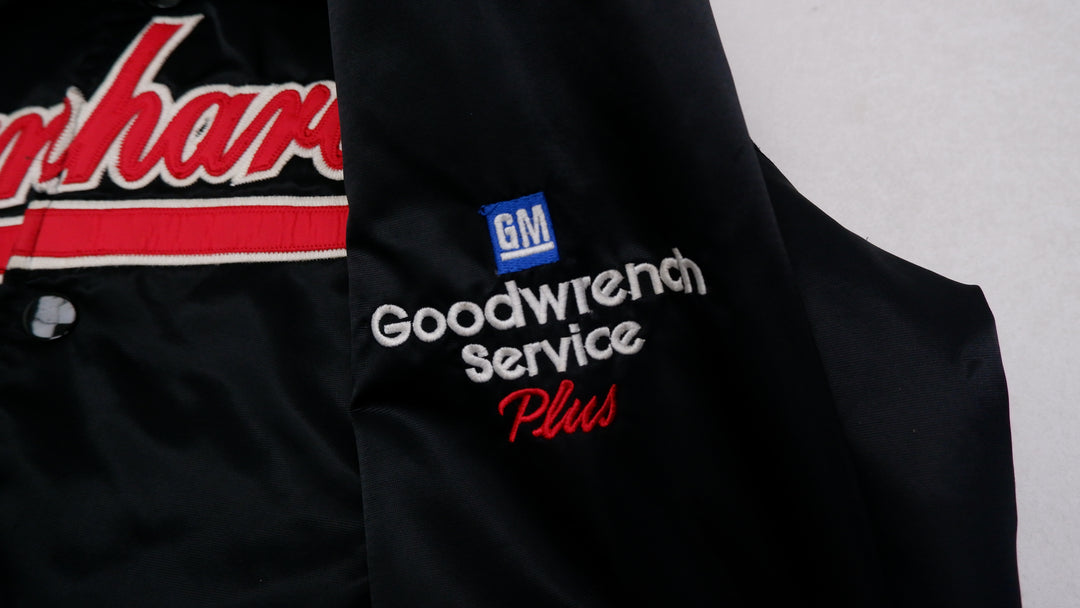 Vintage Youth Boys Dale Earnhardt Good Wrench Racing Nylon Bomber Jacket