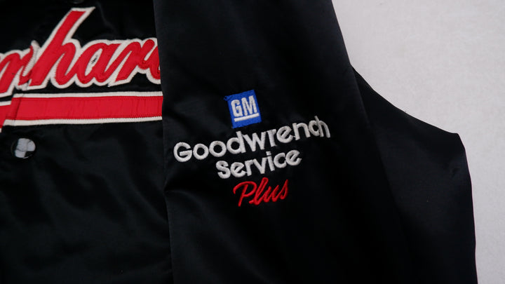 Vintage Youth Boys Dale Earnhardt Good Wrench Racing Nylon Bomber Jacket