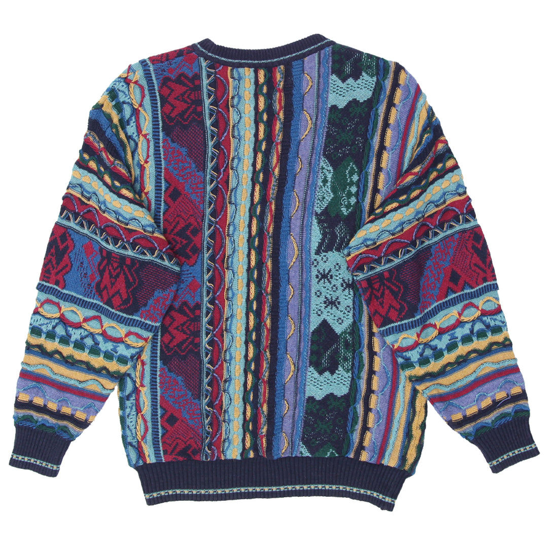 Vintage Florence Tricot Coogi Style 3D Knit Sweater - Fashion Rerun Vintage Migration_Sweaters
