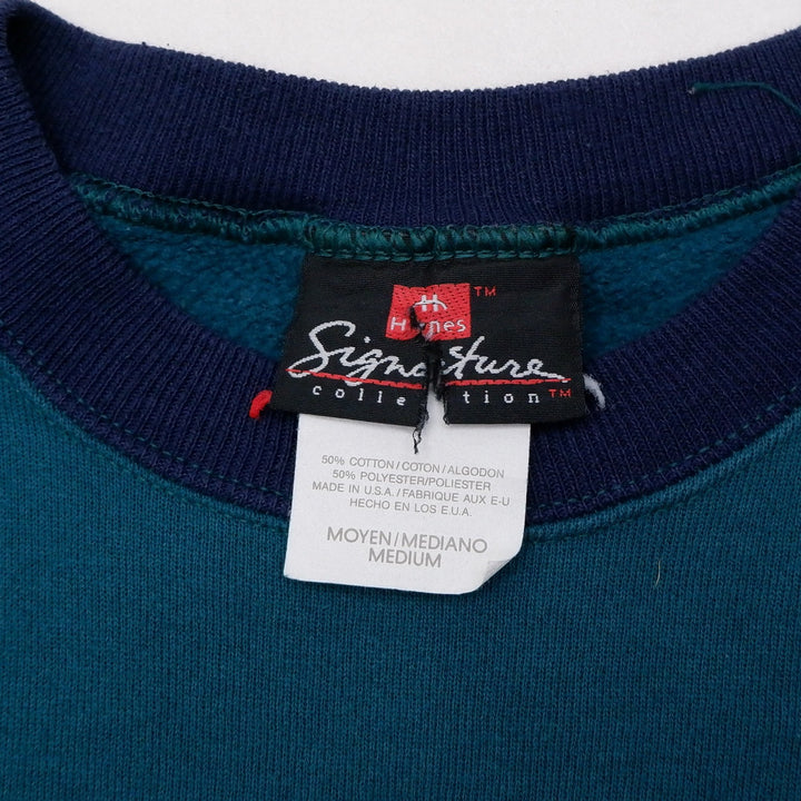 Vintage Hanes Signature Collection Embroidered Mickey Sweatshirt