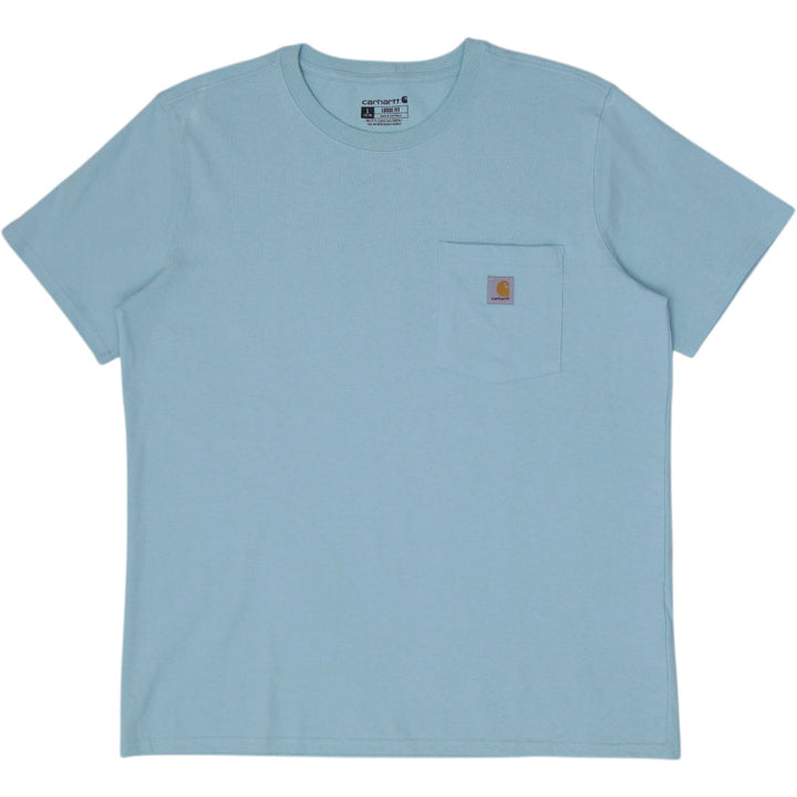 Ladies Carhartt K87 Loose Fit Pocket T-Shirt Size L (12-14)