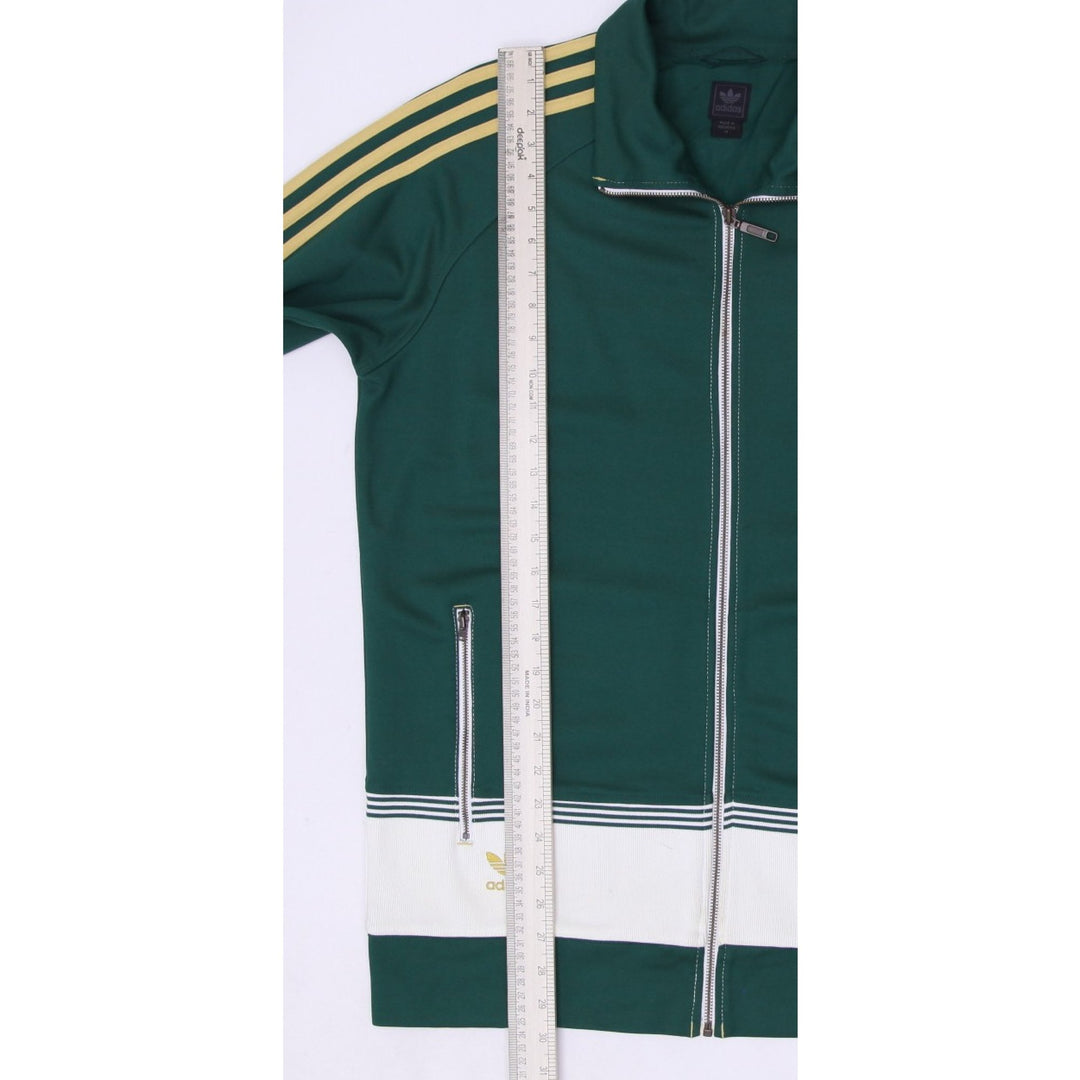 Vintage Adidas Notre Dame Fighting Irish Green Track Zipper Jacket Size M | Migration_Jackets - View 7 | Fashion Rerun