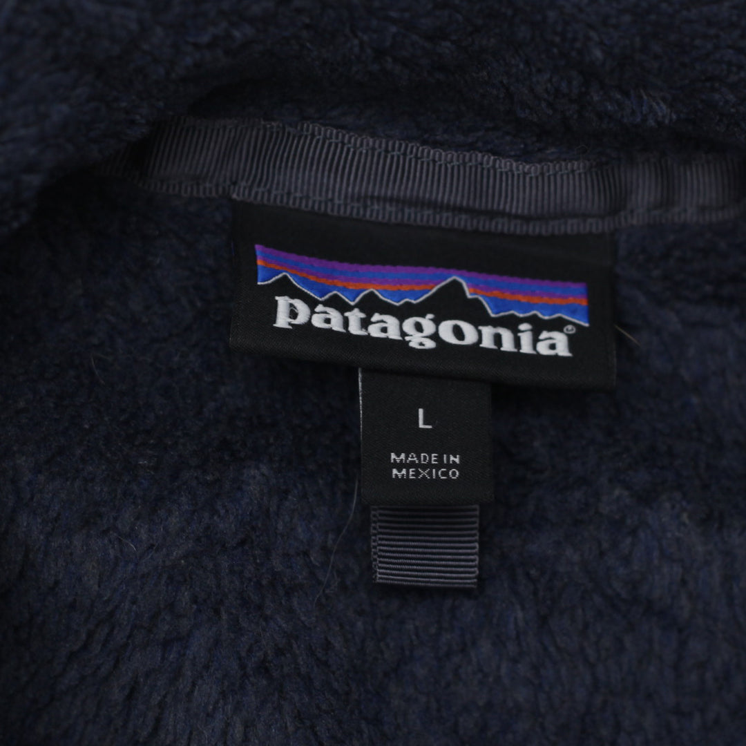 Ladies Patagonia Snap T Fleece Pullover Navy Blue - Fashion Rerun Vintage Migration_Sweaters