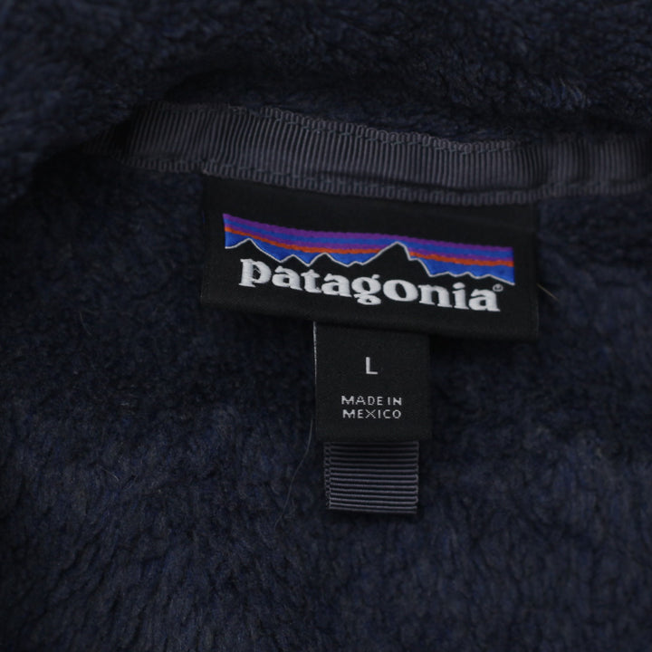 Ladies Patagonia Snap T Fleece Pullover Navy Blue - Fashion Rerun Vintage Migration_Sweaters