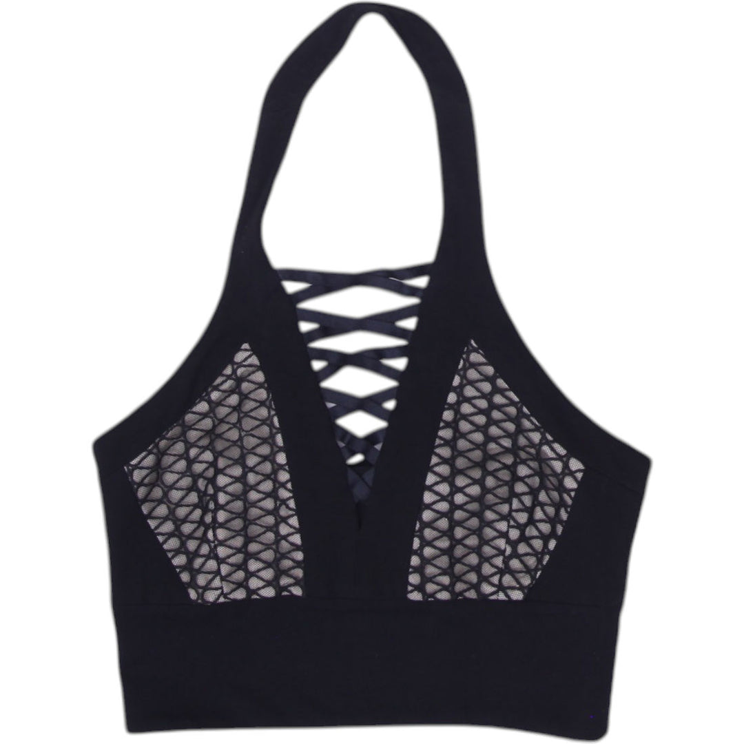 Y2K Lace-Up Halter Top Size XS | Migration_Y2K Tops | Fashion Rerun