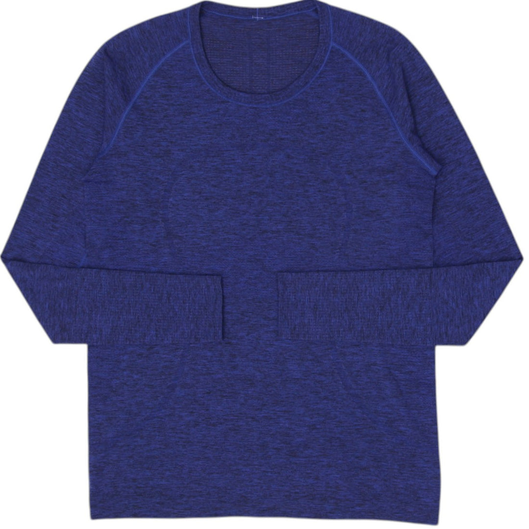 Mens Lululemon Long Sleeve Athletic Stretchable T-Shirt Size M
