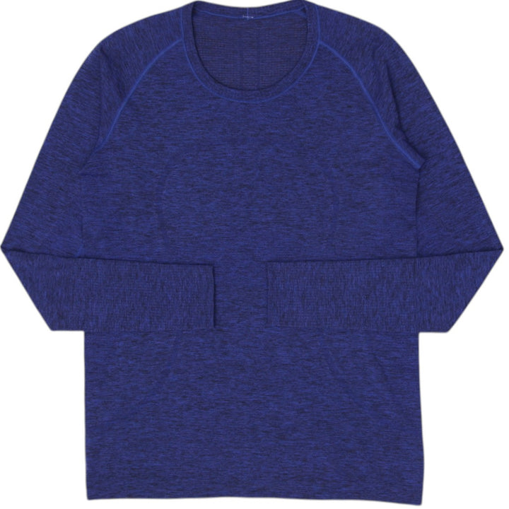 Mens Lululemon Long Sleeve Athletic Stretchable T-Shirt Size M