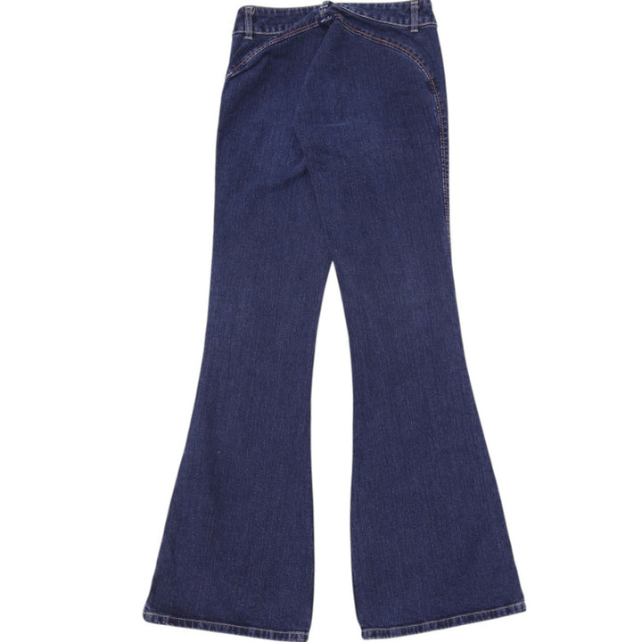 Y2K Silver Jeans Low Rise Flare Jeans