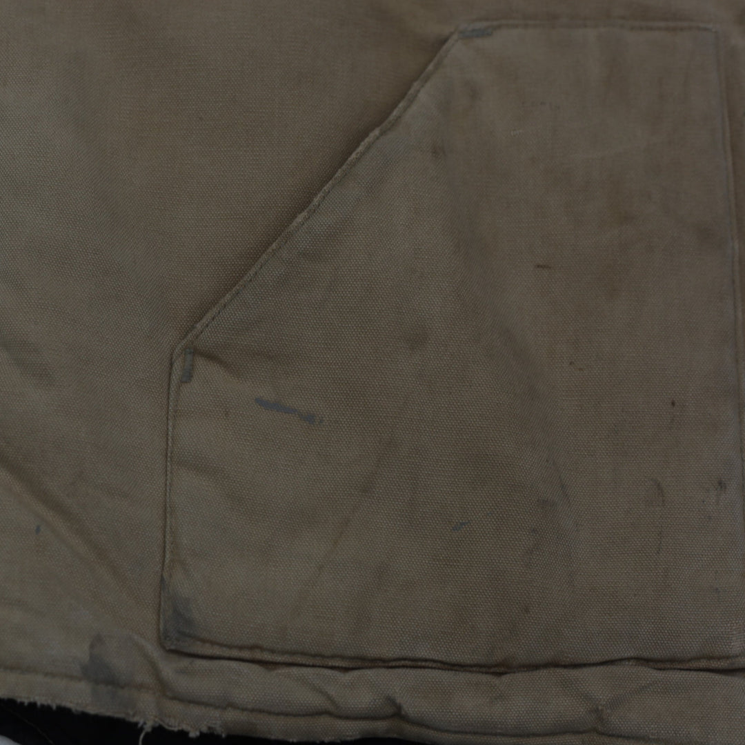 Vintage Carhartt V01 BRN Quilt Lined Work Slightly Distressed Vest | Migration_Vests - View 6 | Fashion Rerun