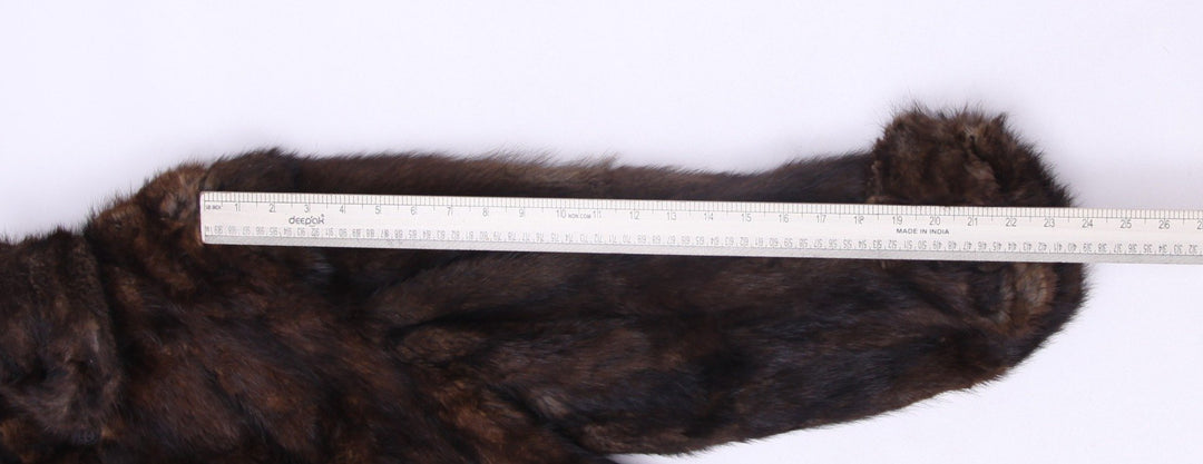 60's Muskrat Fur Coat