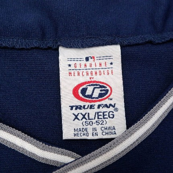 Vintage True Fan NEW YORK YANKEES MLB Genuine Merchandise Navy Jersey