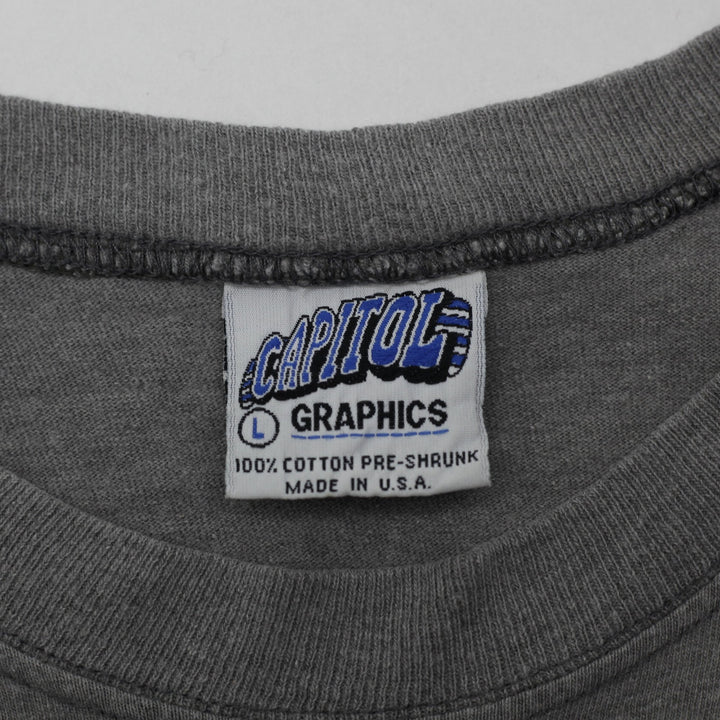 Vintage 90s Capitol Graphics Michigan Wolverines NCAA College T-Shirt Size L