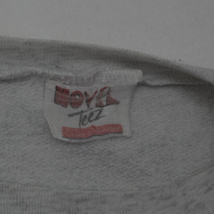 Vintage 1992 Looney Tunes Sweatshirt With Daffy Duck Football Graphic Novel Teez Brand - Fashion Rerun Vintage Migration_Sweaters