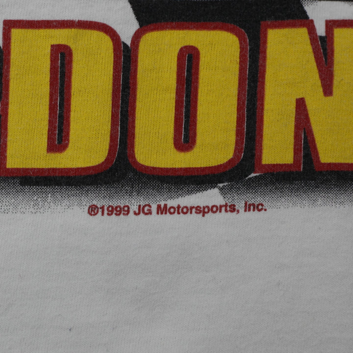 Vintage Jeff Gordon NASCAR "Catch Him If You Can" Graphic T-Shirt L | Migration_T-Shirts - Detail View | Fashion Rerun