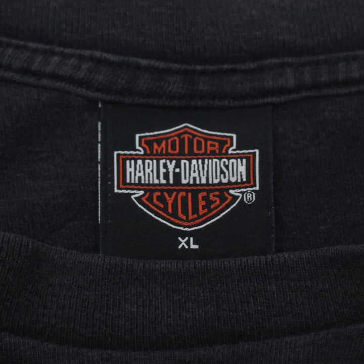 Vintage Harley Davidson Illinois Berwyn IL T-Shirt Made In USA Black XL - Fashion Rerun Vintage Migration_T-Shirt