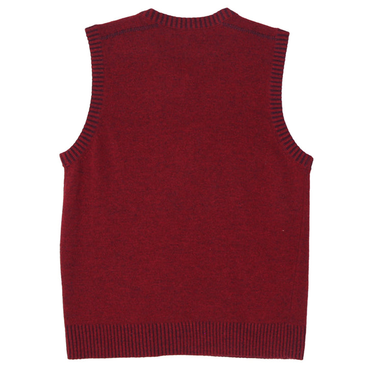 Mens Tommy Hilfiger Sleeveless Ribbed Knit Sweater