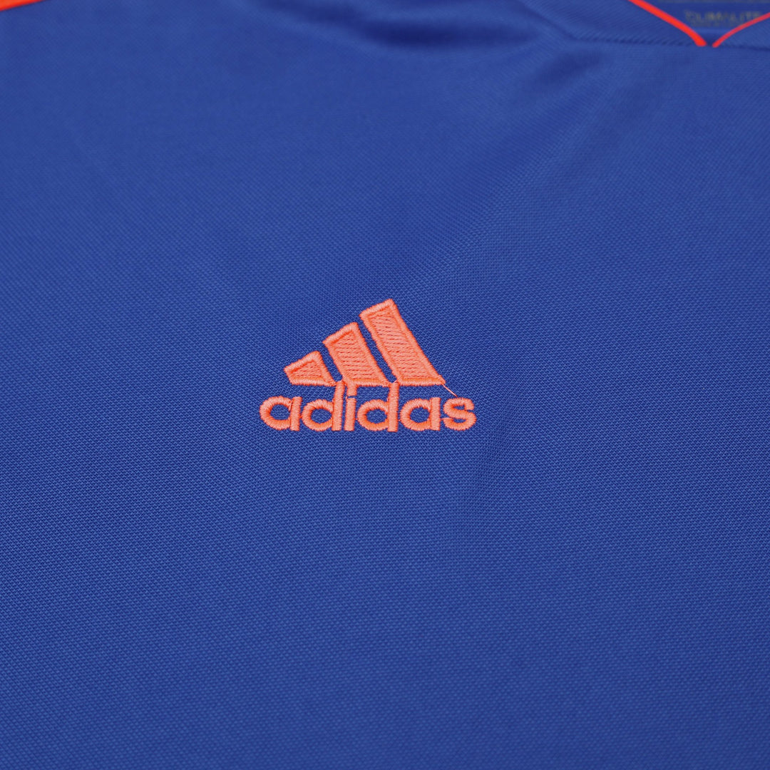 Mens Adidas Colombia 2018-19 Away Football Jersey Adidas Blue Orange Size L