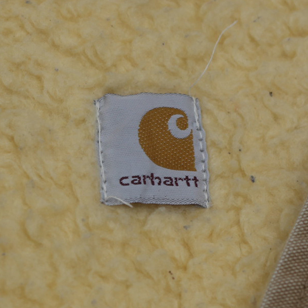 Vintage Carhartt Sherpa Fleece Lined Workwear Vest - Fashion Rerun Vintage Migration_Jacket