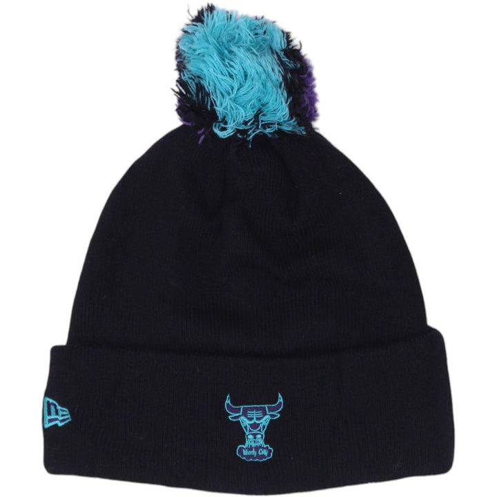 Mens Hardrock New Era All Rib Knit Pom Beanie