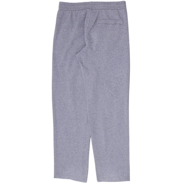 Mens Nike Fleece Straight Leg Sweatpants Dark Grey Heather Size S